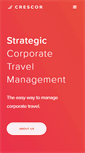 Mobile Screenshot of crescortravel.com